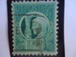 Stamps United States -  Cuatro Libertades de Franklin Delano Roosevelt-1941-Freedon of speech and religion fron want and fea