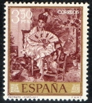 Stamps Spain -  1861- Mariano Fortuny Marsal. 