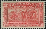 Sellos de America - Rep Dominicana -  Alzamiento de Enriquillo