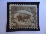 Stamps United States -  Buffalo - Bison.- Bisonte 