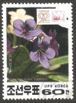 Stamps North Korea -   Flor