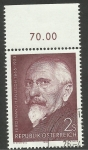 Stamps Austria -  1254 - Ferdinand Hanusch, hombre de estado
