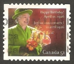 Stamps : America : Canada :  2201 - 80 Anivº de la reina Isabel II