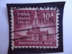 Stamps United States -  INDEPENDENCE  HALL