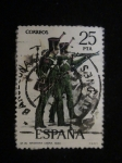 Stamps Spain -  INFANTERÍA LIGERA 1830
