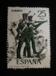 Stamps Spain -  INFANTERÍA LIGERA 1830