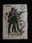 Stamps Spain -  INFANTERÍA LIGERA 1830