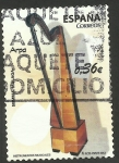 Stamps Spain -  Arpa, instrumento musical