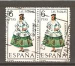 Stamps Spain -  TRAJES TIPICOS