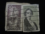 Stamps Spain -  PERSONAJES
