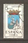 Stamps Spain -  SANTANDER