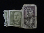 Stamps Spain -  PERSONAJES