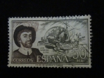 Stamps Spain -  JUAN SEBASTIAN ELCANO