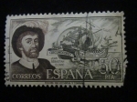 Sellos del Mundo : Europa : Espa�a : JUAN SEBASTIAN ELCANO