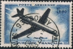 Stamps : Europe : France :  PROTOTIPOS. SUD AVIATIO. CARAVELLE. Y&T Nº A40