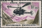 Stamps : Europe : France :  PROTOTIPOS. HELICÓPTERO ALOUETTE. Y&T Nº A41