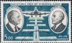 Stamps France -  DIDIER DURANT Y RAYMOND VANIER, PIONEROS DEL CORREO AÉREO. Y&T Nº A46