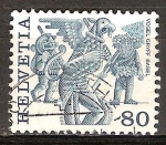 Stamps Switzerland -  Costumbres populares.