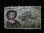 Sellos del Mundo : Europa : Espa�a : JUAN SEBASTIAN ELCANO