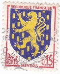 Sellos de Europa - Francia -  Escudo Heráldico de  NEVERS
