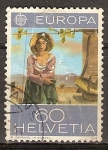 Stamps Switzerland -  Europa CEPT.(pinturas).