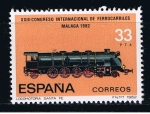 Stamps Spain -  Edifil  2672  XXIII Congreso Internacional de Ferrocarriles.  