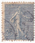 Stamps France -  Sembradora al amanecer
