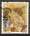 Stamps Switzerland -  Pro juventud (Amistad).
