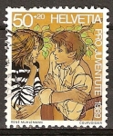 Sellos de Europa - Suiza -  Pro juventud (Amistad).