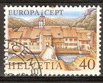 Stamps Switzerland -  Europa CEPT (Paisaje).