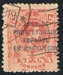 Stamps Europe - Spain -  PROTECT.ESPAÑOL EN MARRUECOS