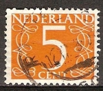 Stamps Netherlands -  Numeral.