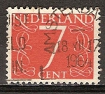 Sellos de Europa - Holanda -  Numeral.