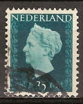 Stamps : Europe : Netherlands :  La reina Wilhelmina (Guillermina). 