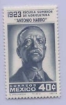 Stamps Mexico -  ESCUELA  SUPERIOR DE AGRONOMIA ANTONIO NARRO