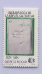 Stamps Mexico -  INSTAURACION DE LA REPUBLICA FEDERAL