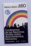 Stamps Mexico -  CONFERENCIA DE LAS NACIONES UNIDAS SOBRE ASENTAMIENTOS HUMANOS