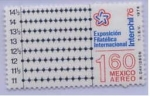 Stamps Mexico -  EXPOSICION FILATELICA INTERNACIONAL 76
