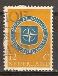 Stamps Netherlands -  10a Aniv de la Organización del Tratado del Atlántico Norte(OTAN) .