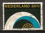 Sellos de Europa - Holanda -  1962 teléfono automatización completa.