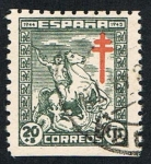 Stamps Spain -  1944-1945