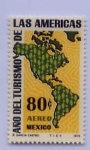 Stamps Mexico -  AÑO DEL TURISMO DE LAS AMERICAS