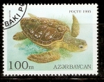 Stamps : Asia : Azerbaijan :  CARETTA   CARETTA
