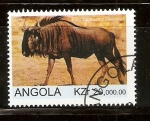 Stamps : Africa : Angola :  CONNOCHAETES  TAURINUS