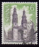 Stamps Spain -  1969 Serie Turística. Santa María la Redonda. Logroño - Edifil:19368