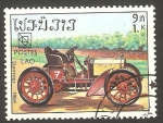 Stamps Laos -   Automóvil