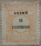 Stamps Europe - Portugal -  guine porteado receber 1914