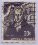 Stamps Mexico -  ANDRES MANUEL DEL RIO