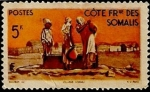 Stamps Somalia -  Aguadoras