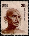 Stamps : Asia : India :  Ghandi